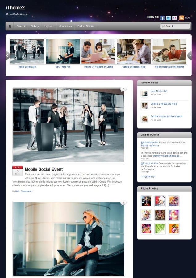 iTheme2 WordPress Template