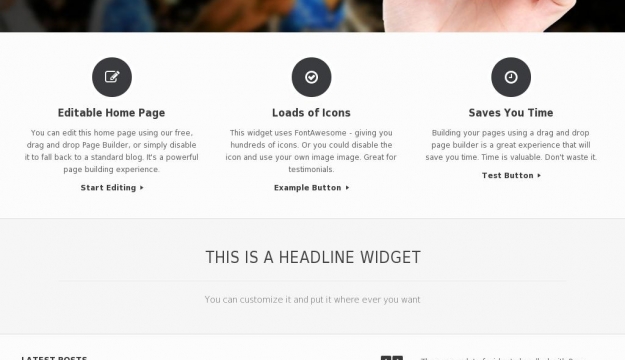 Vantage WordPress Template