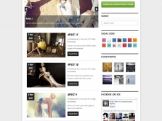 Koresponsive WordPress template